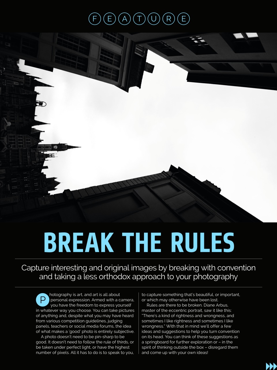 Photography Week Preview Pages