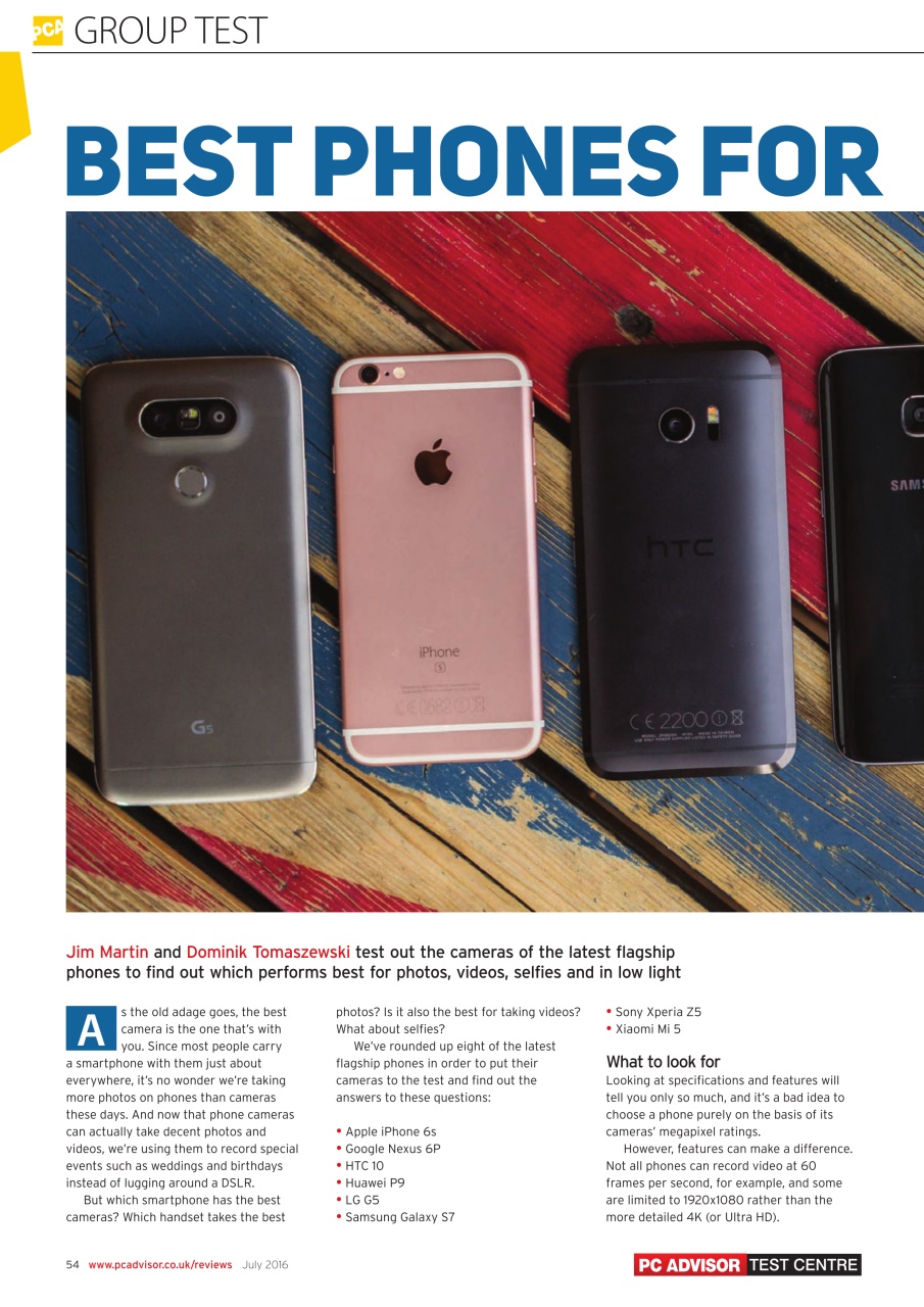 Tech Advisor Preview Pages