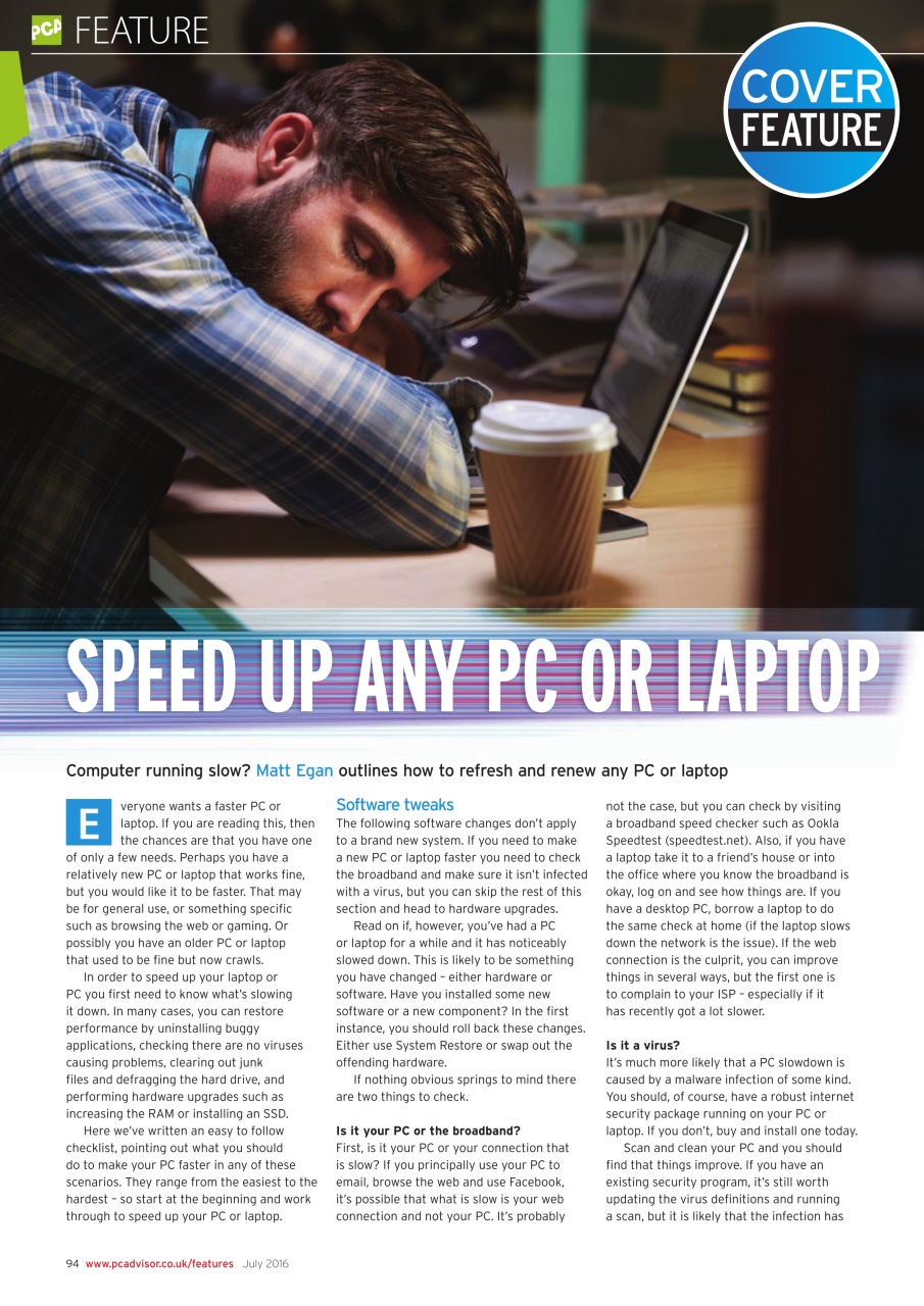 Tech Advisor Preview Pages