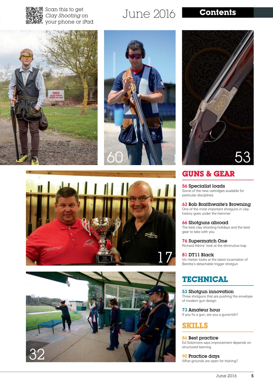 Clay Shooting Preview Pages