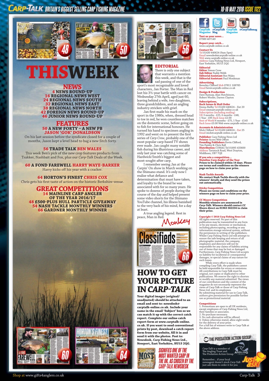 Carp-Talk Preview Pages