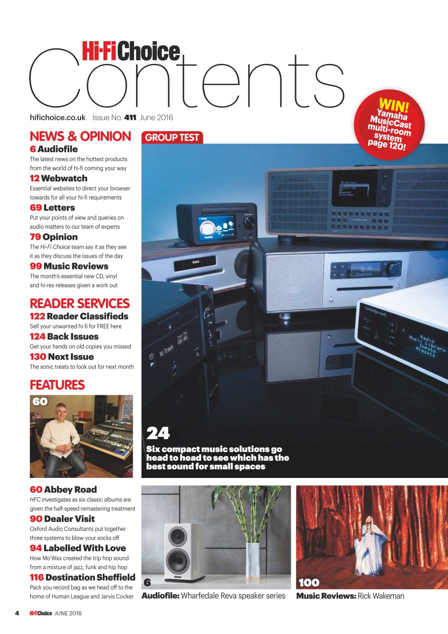Hi-Fi Choice Preview Pages