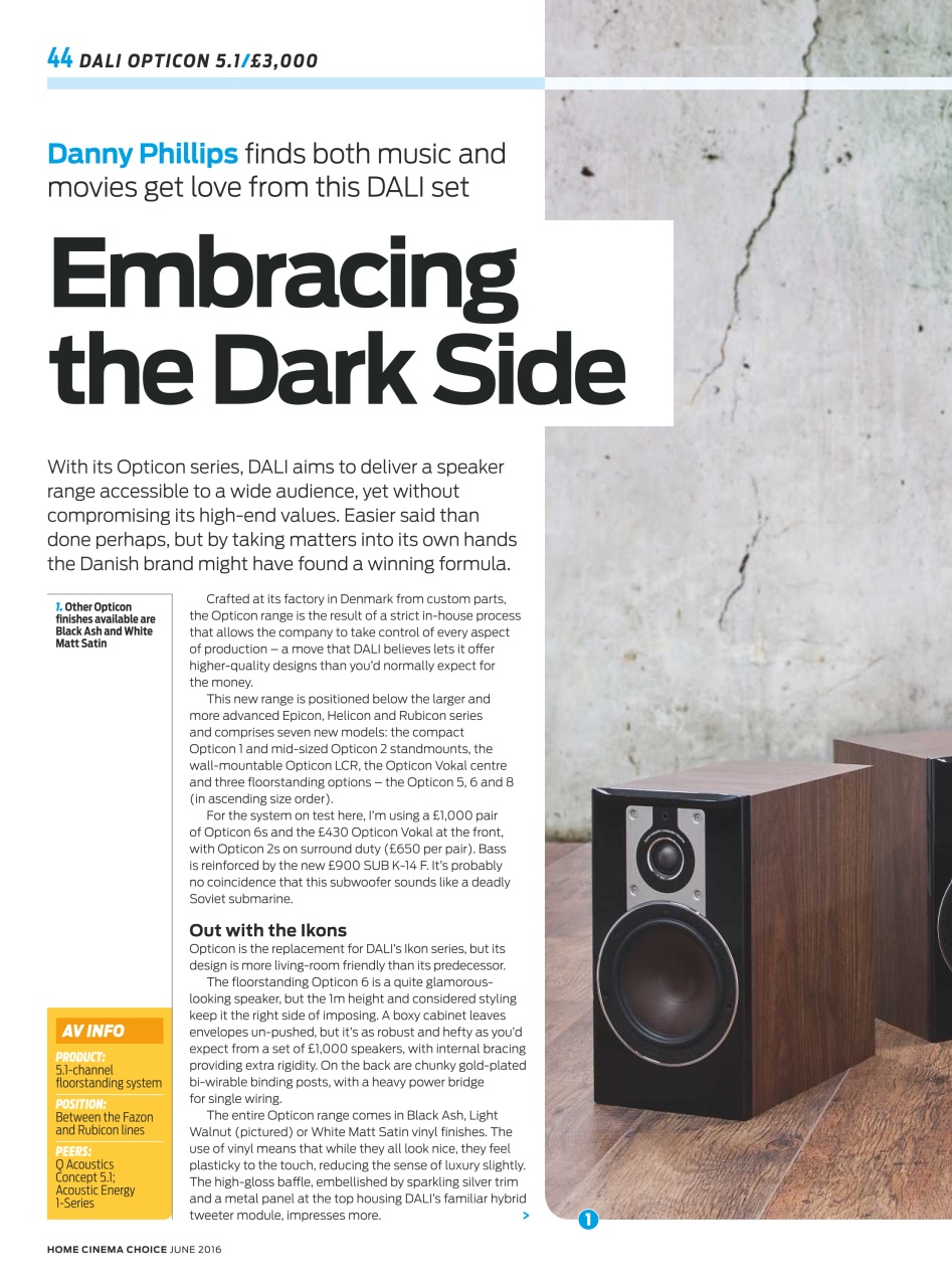 Home Cinema Choice Preview Pages