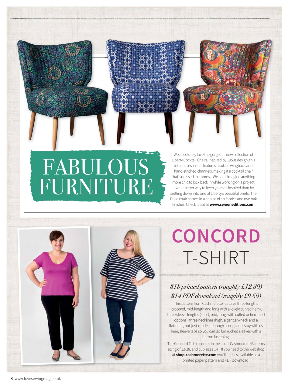 Love Sewing Preview Pages