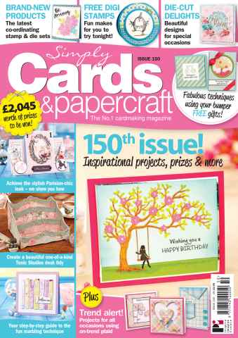 Simply Cards & Papercraft issue 150