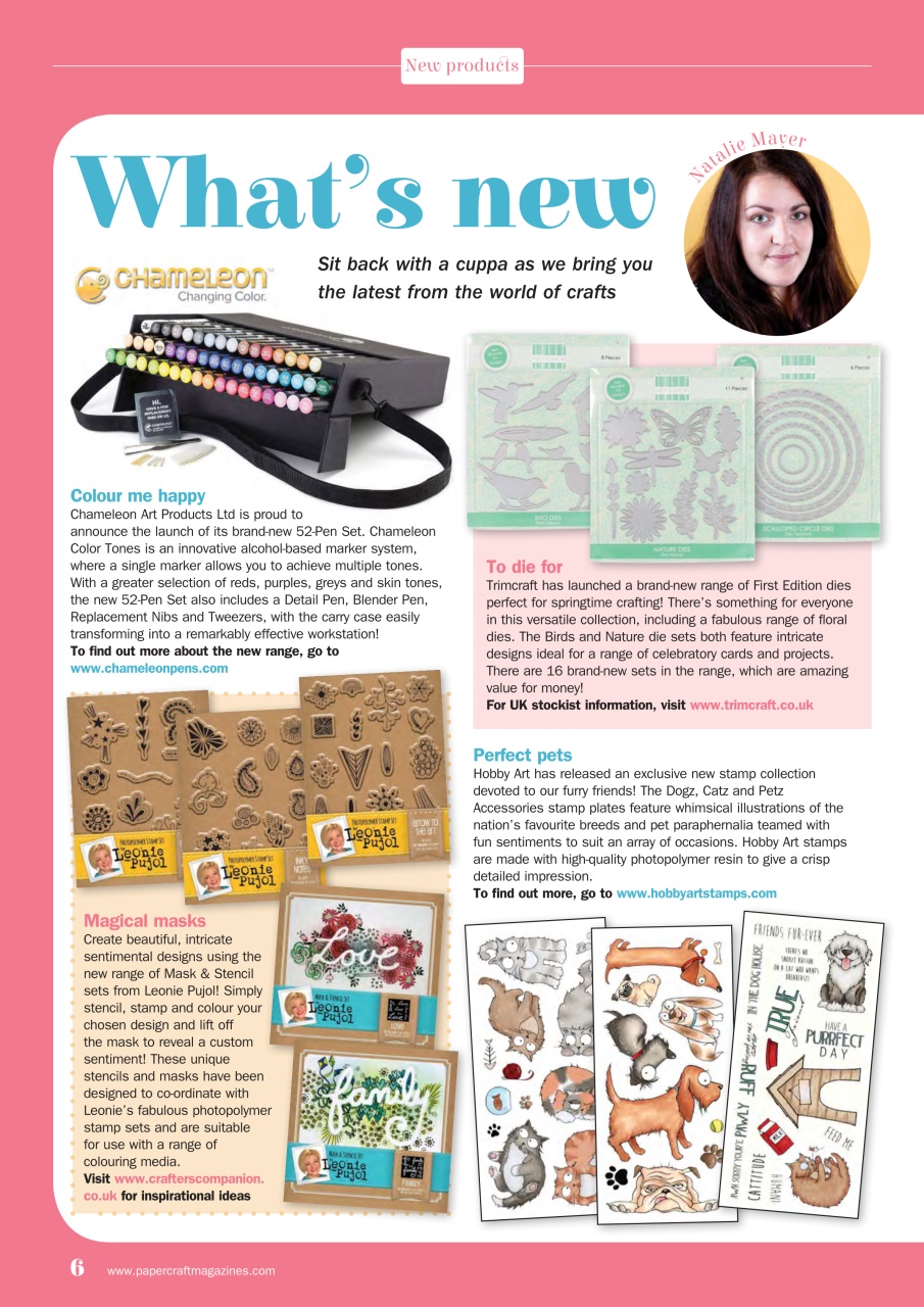 Simply Cards & Papercraft Preview Pages