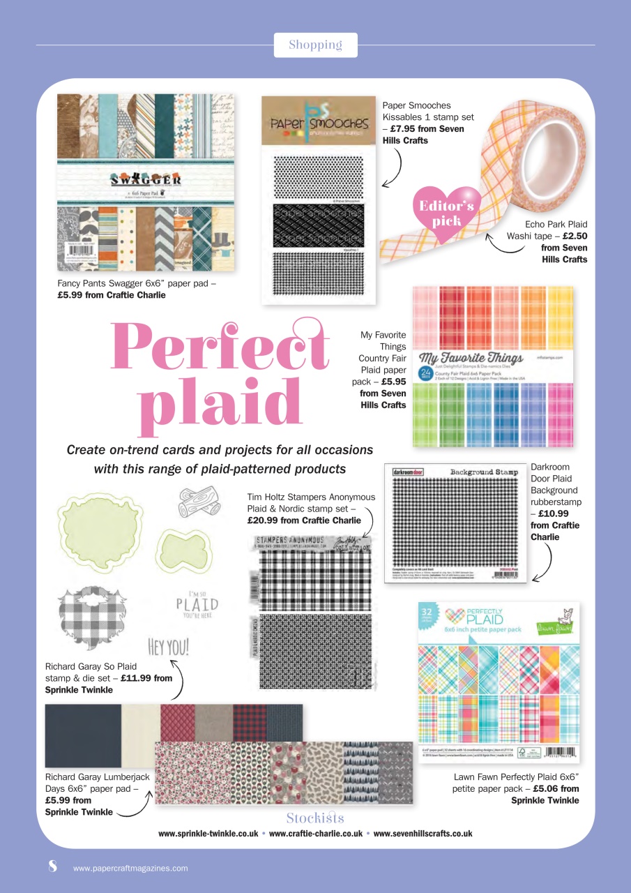 Simply Cards & Papercraft Preview Pages