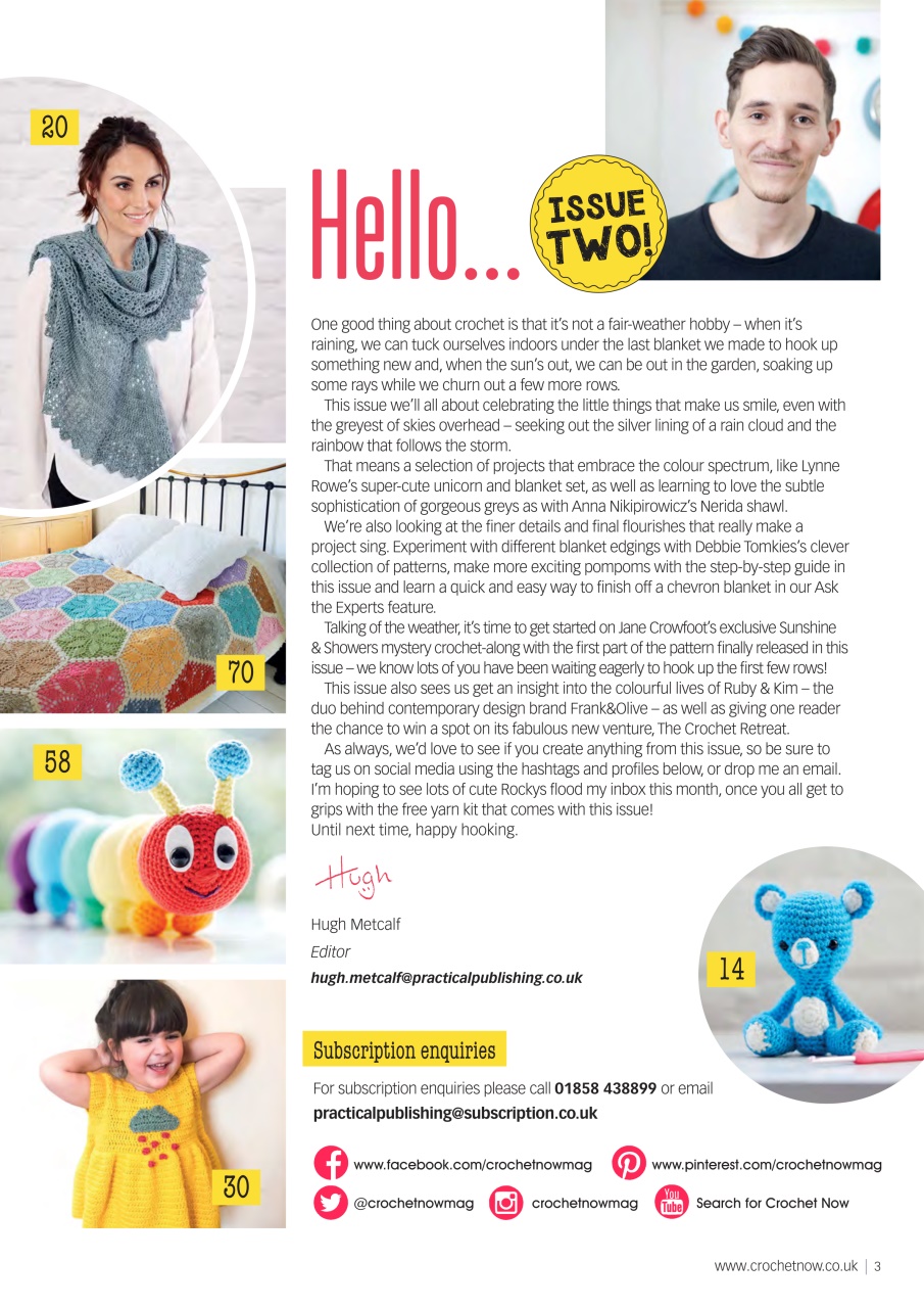 Crochet Now Magazine Preview Pages
