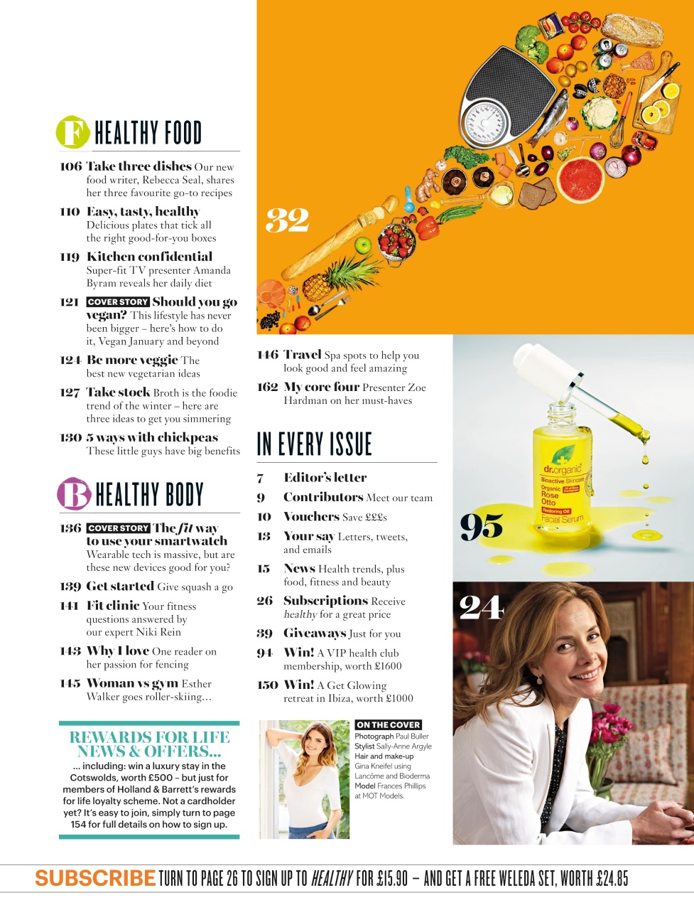 Healthy Magazine Preview Pages