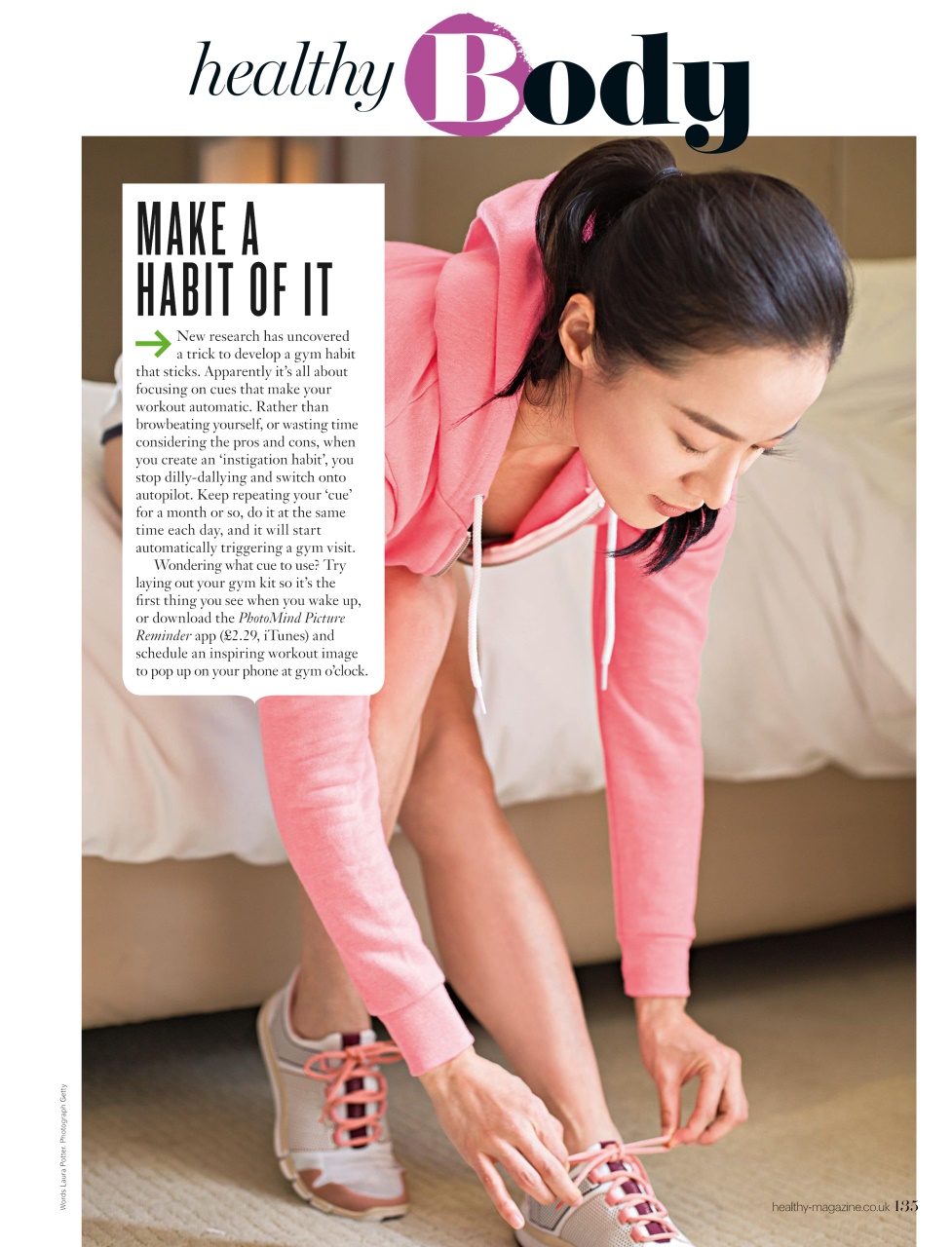 Healthy Magazine Preview Pages