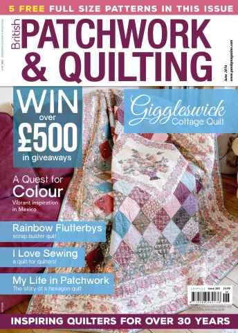 Patchwork and Quilting issue June 2016