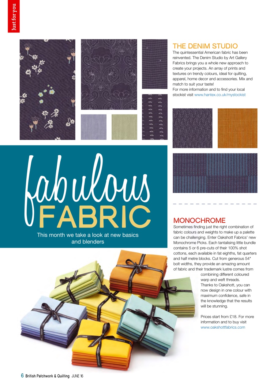 Patchwork and Quilting Preview Pages