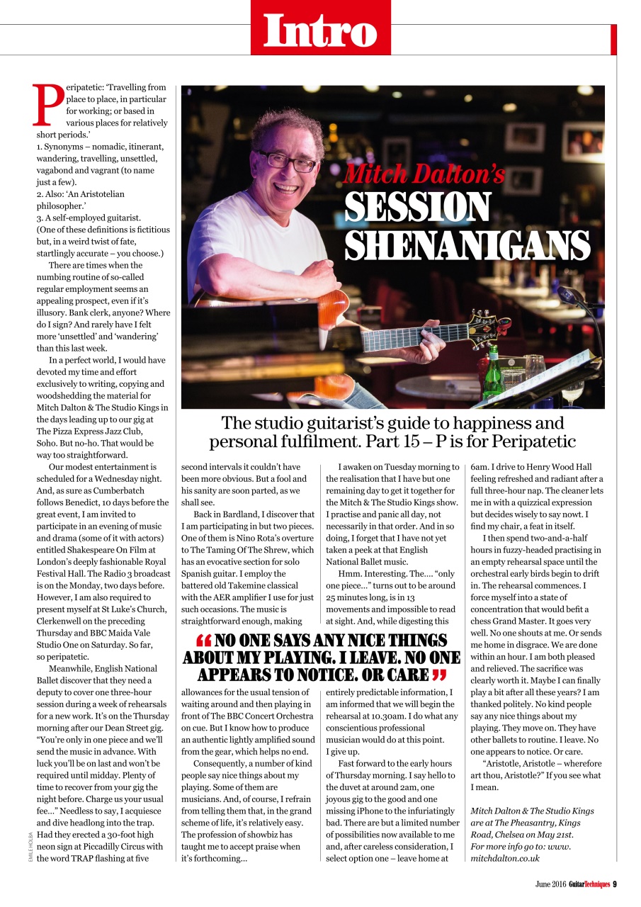 Guitar Techniques Preview Pages