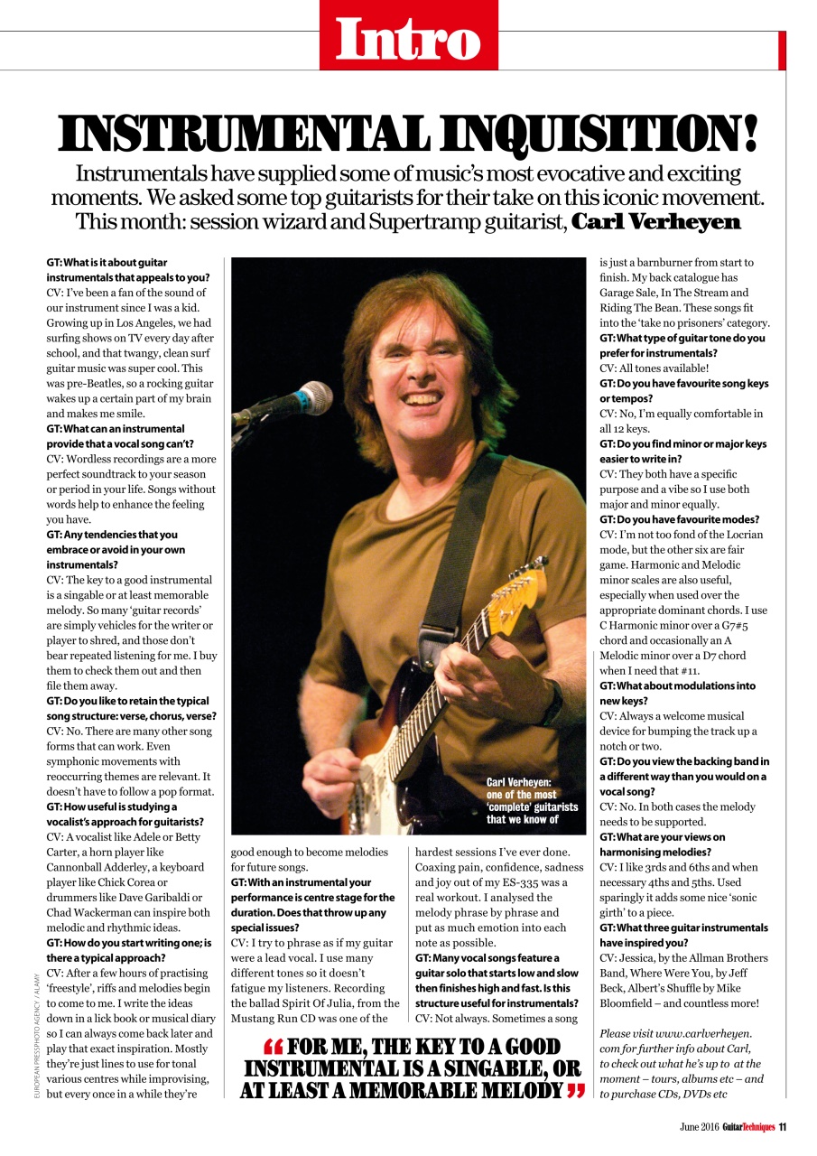 Guitar Techniques Preview Pages