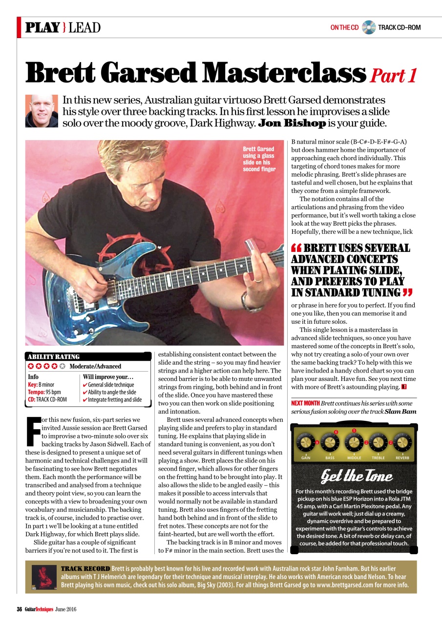 Guitar Techniques Preview Pages