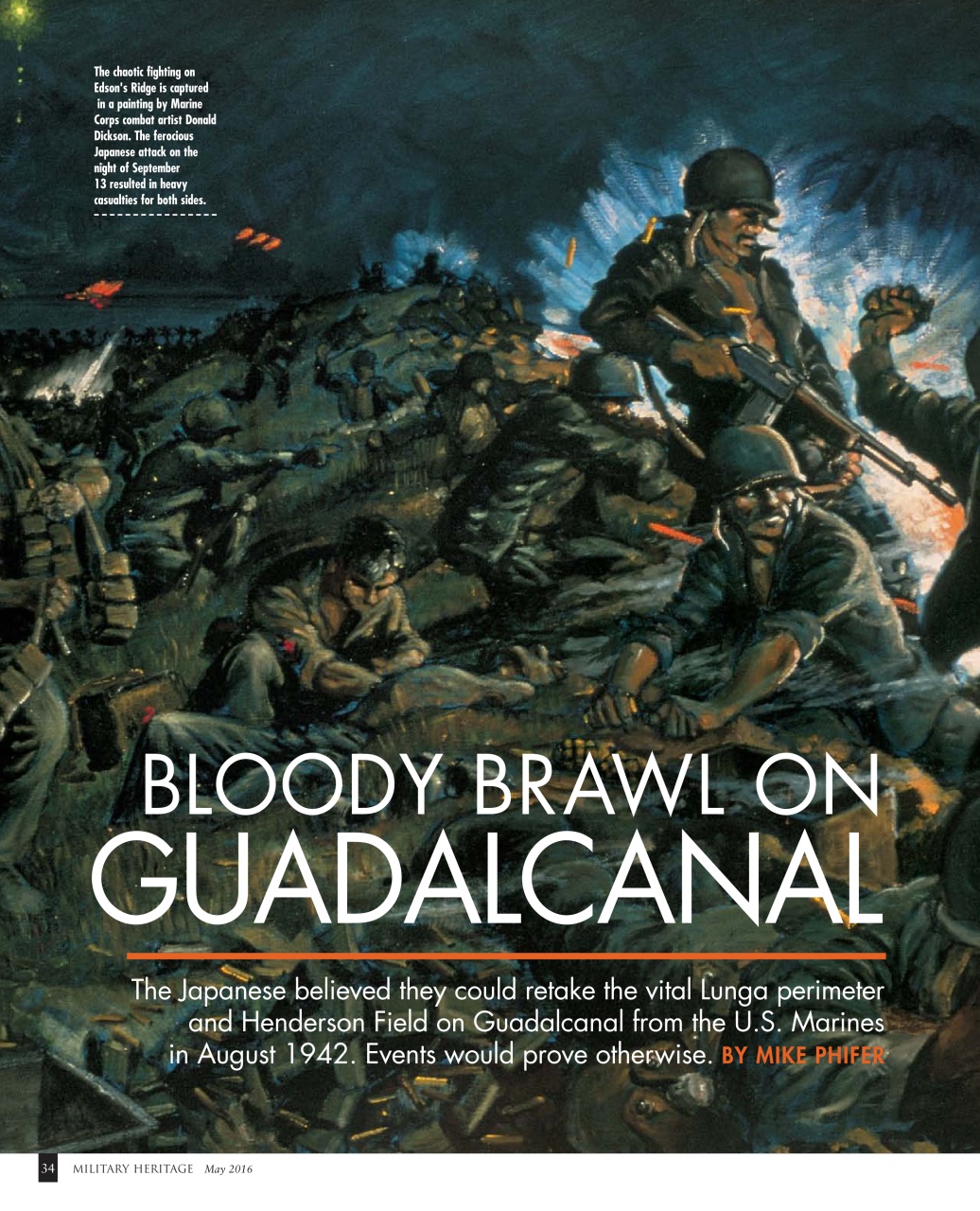 Military Heritage Preview Pages