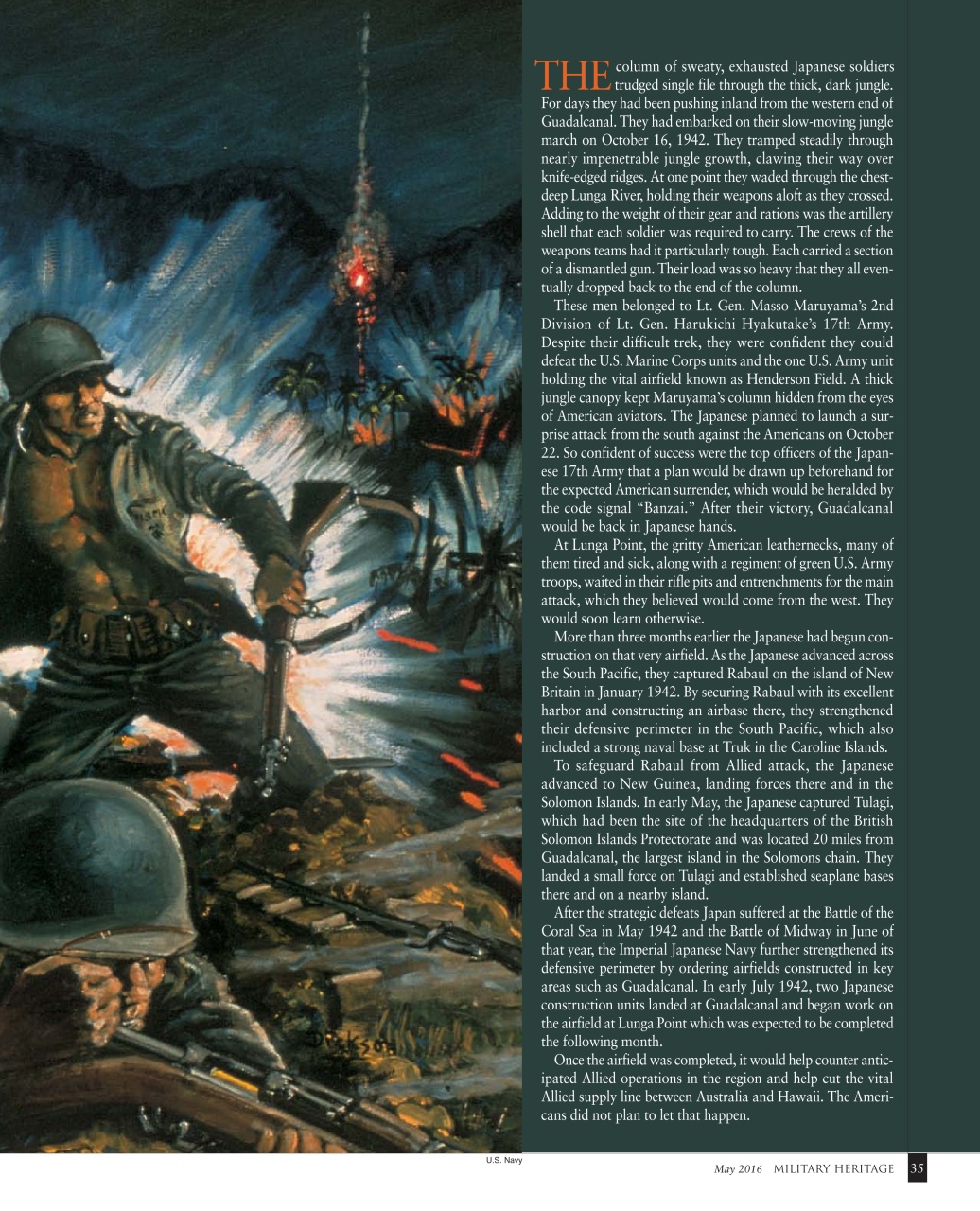 Military Heritage Preview Pages