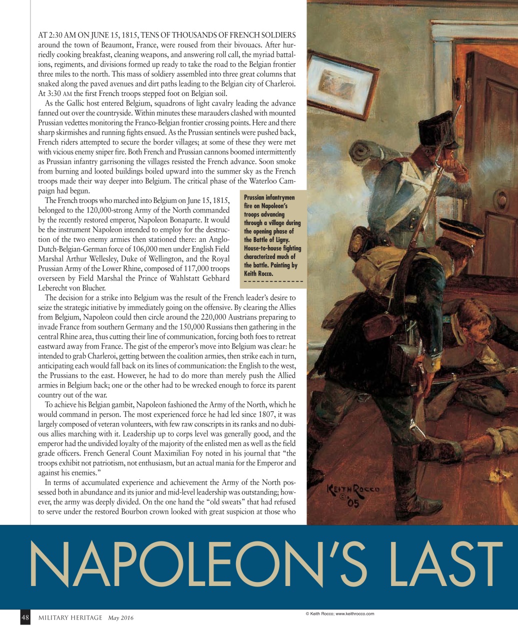 Military Heritage Preview Pages