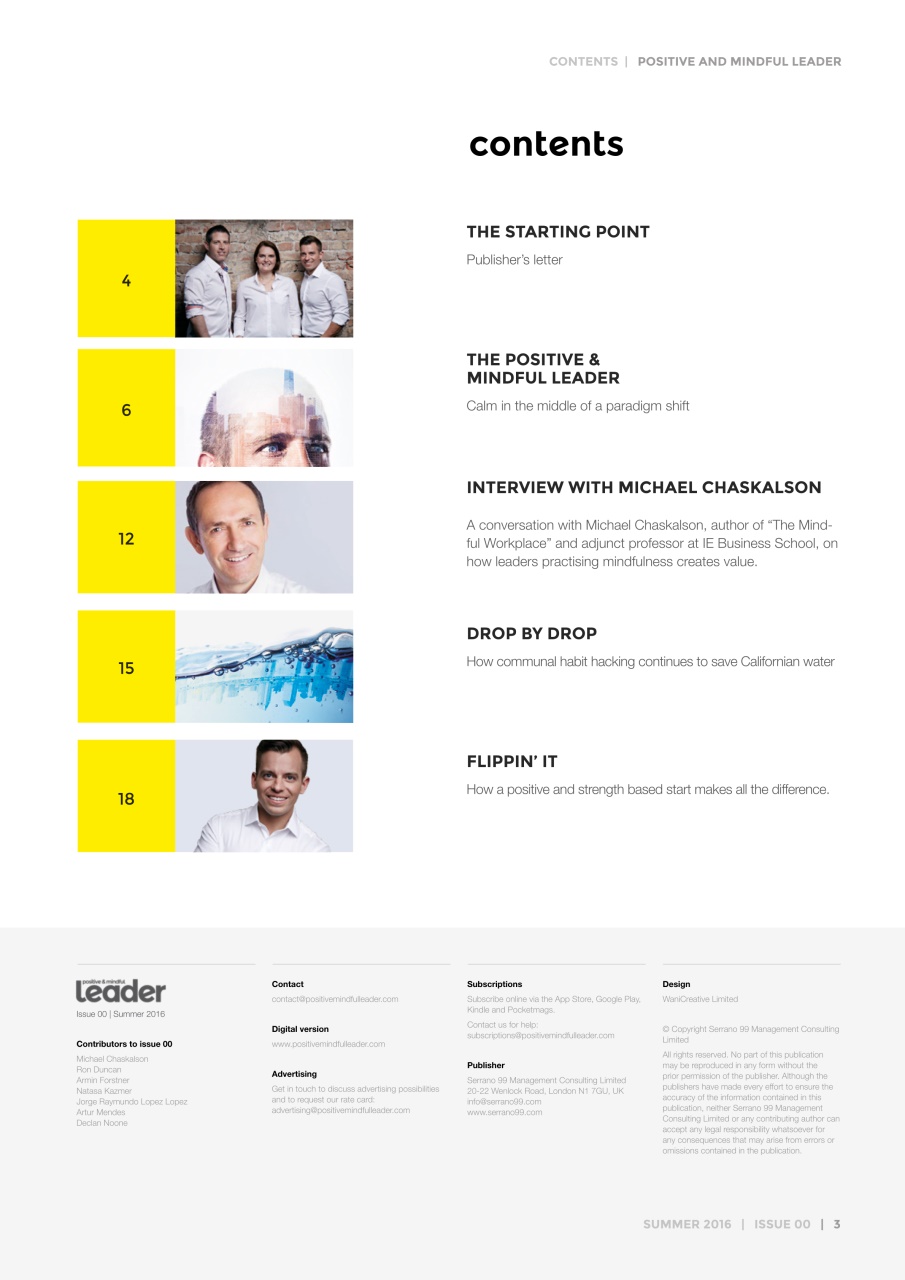 Positive & Mindful Leader Preview Pages