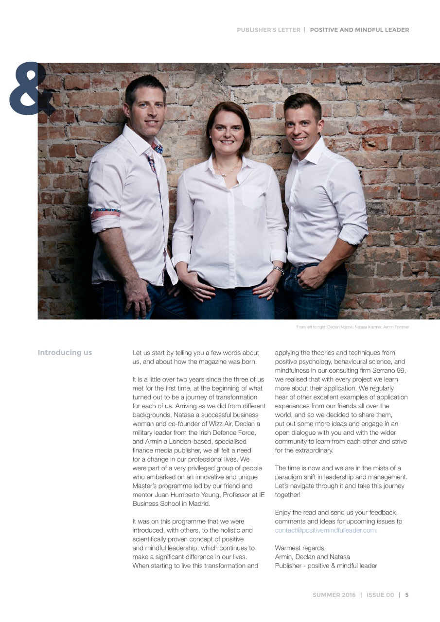 Positive & Mindful Leader Preview Pages