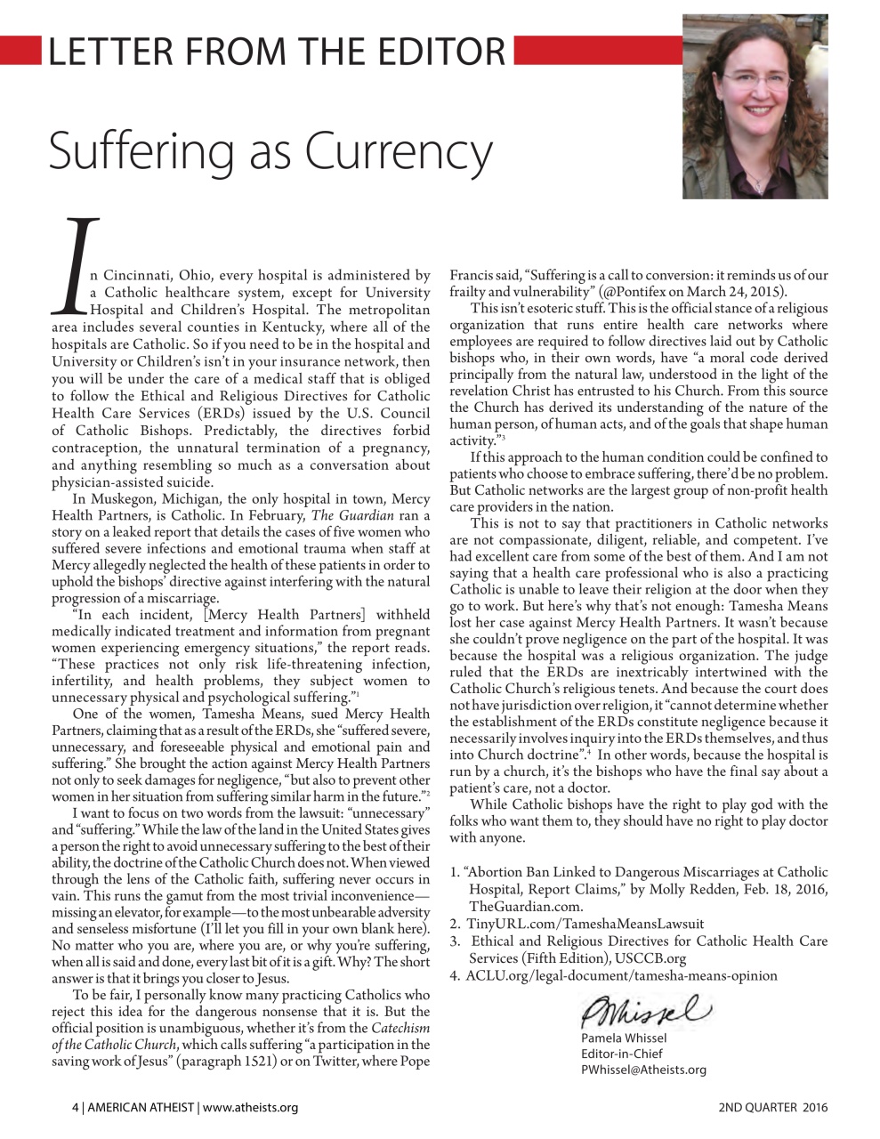 American Atheist Preview Pages