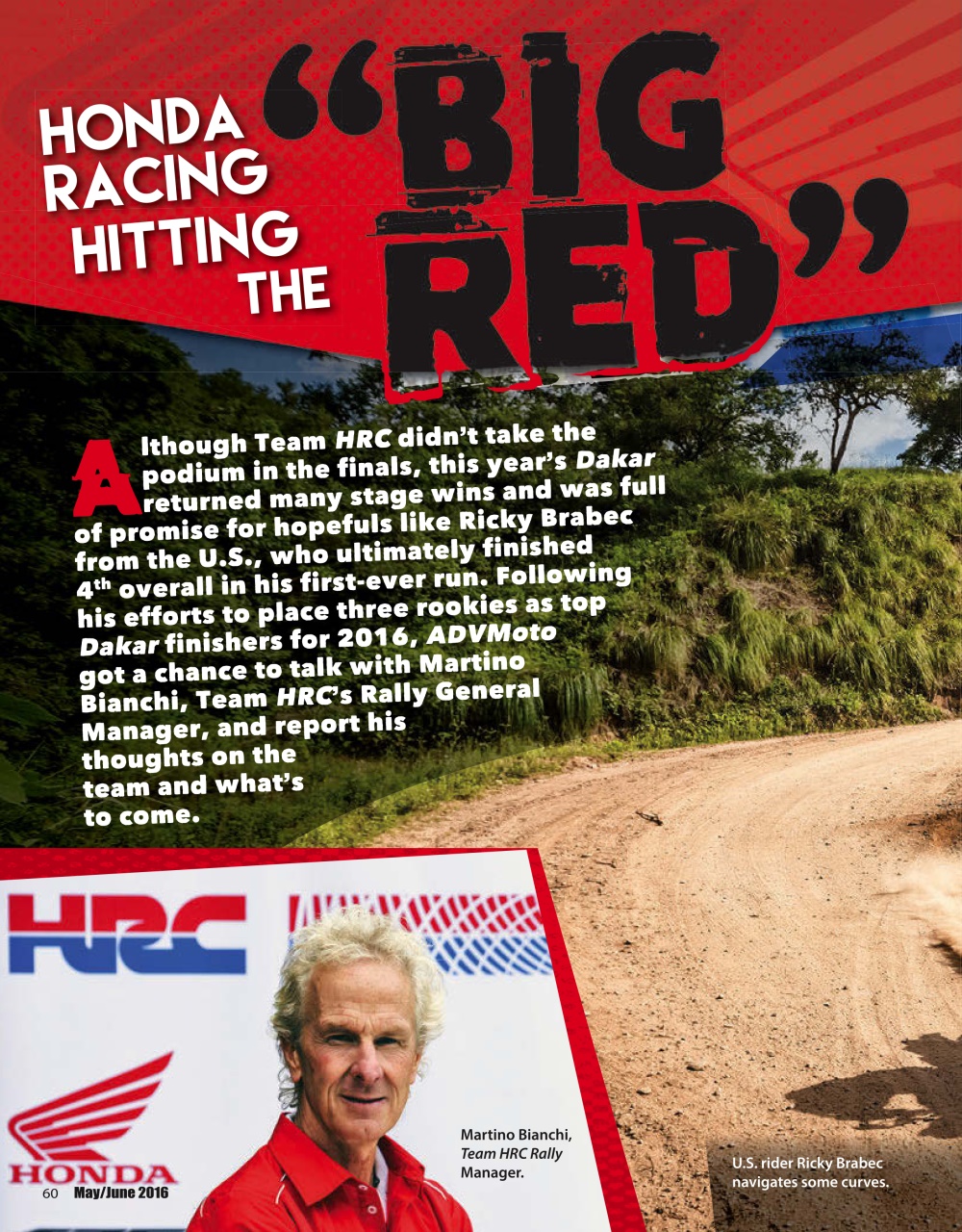 Adventure Motorcycle Preview Pages