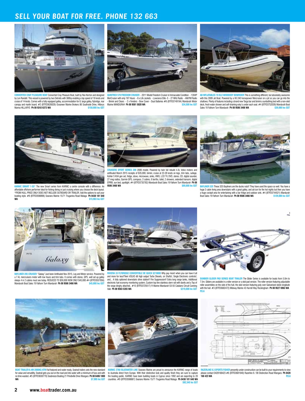 Boat Trader Australia Preview Pages