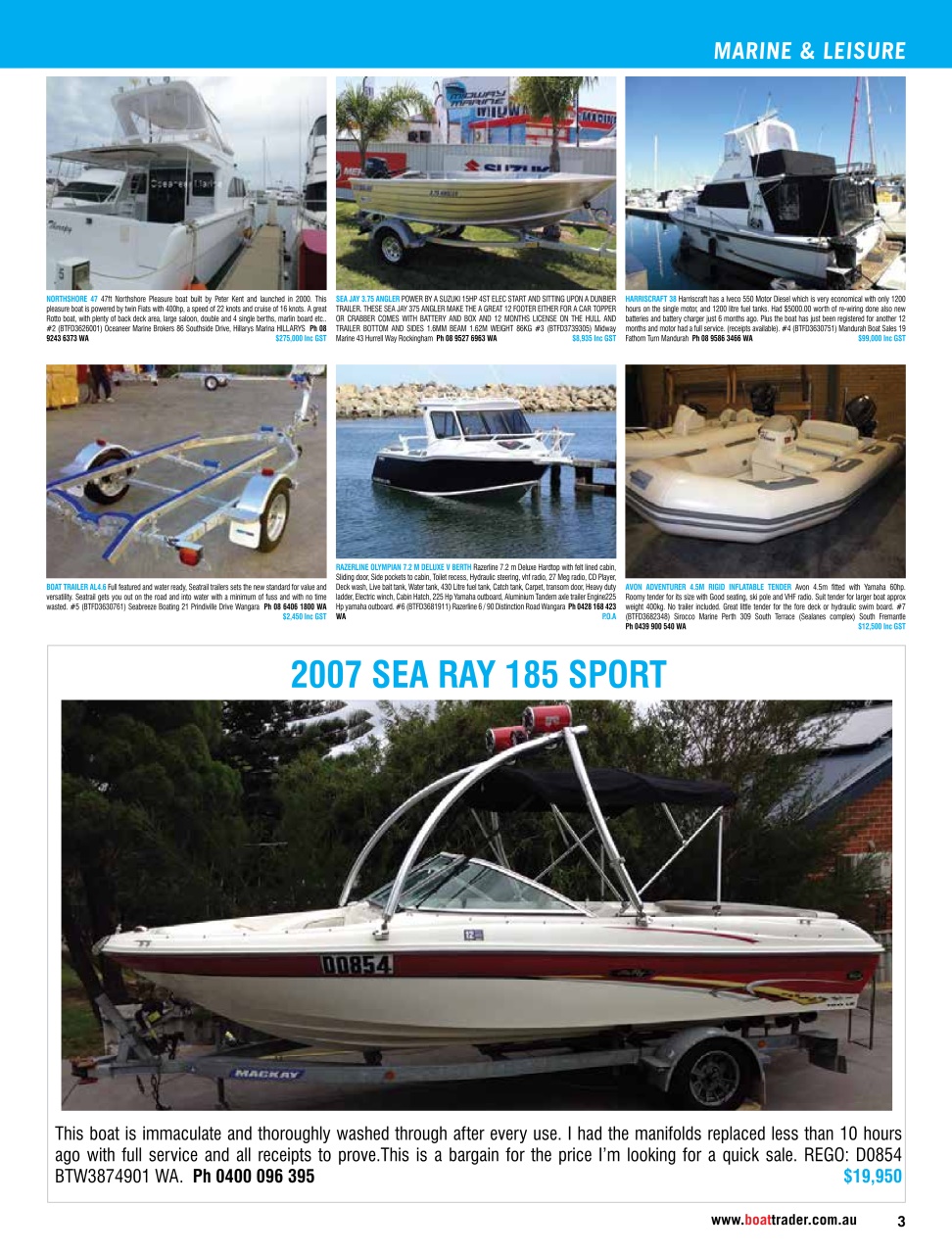 Boat Trader Australia Preview Pages