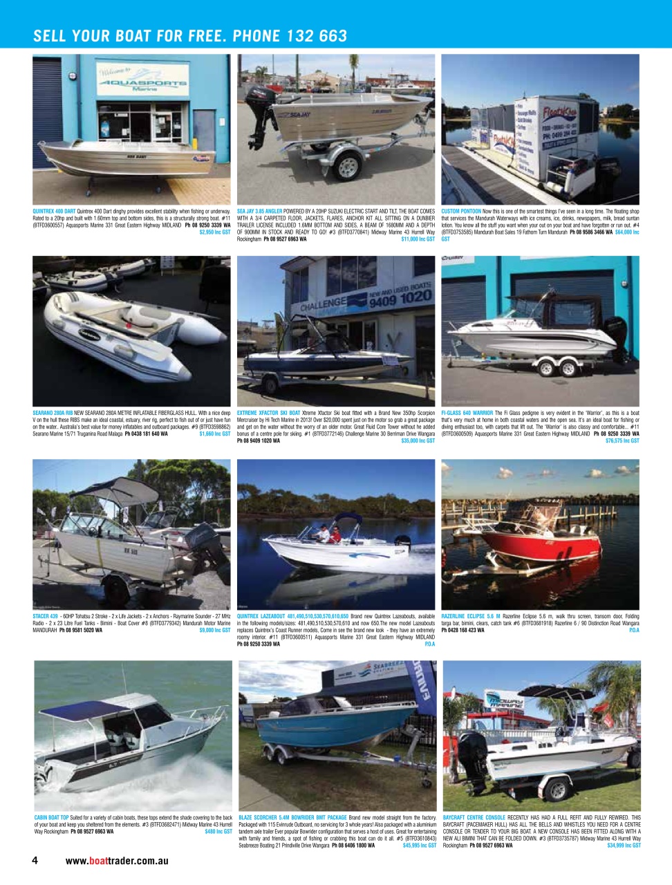 Boat Trader Australia Preview Pages