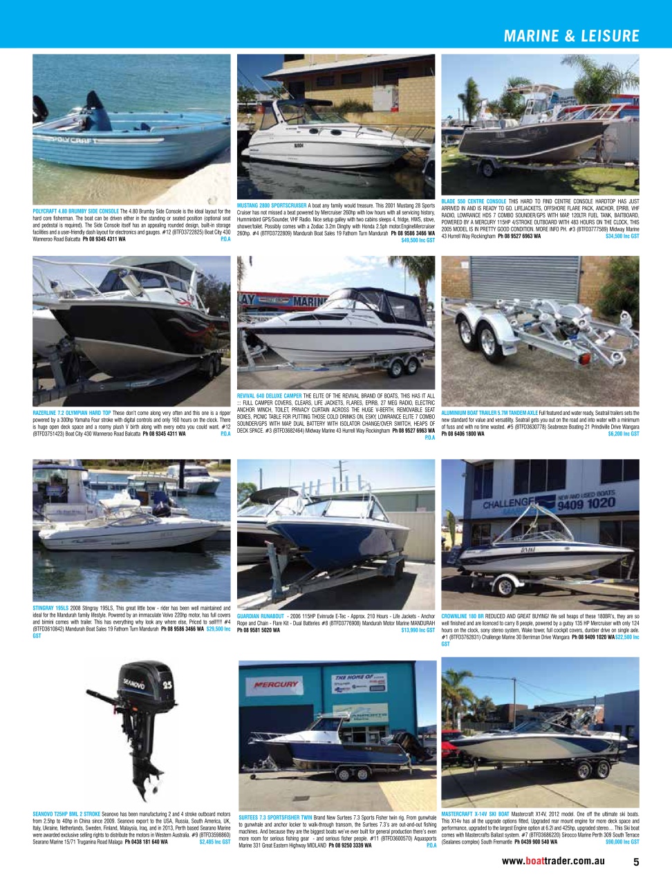 Boat Trader Australia Preview Pages
