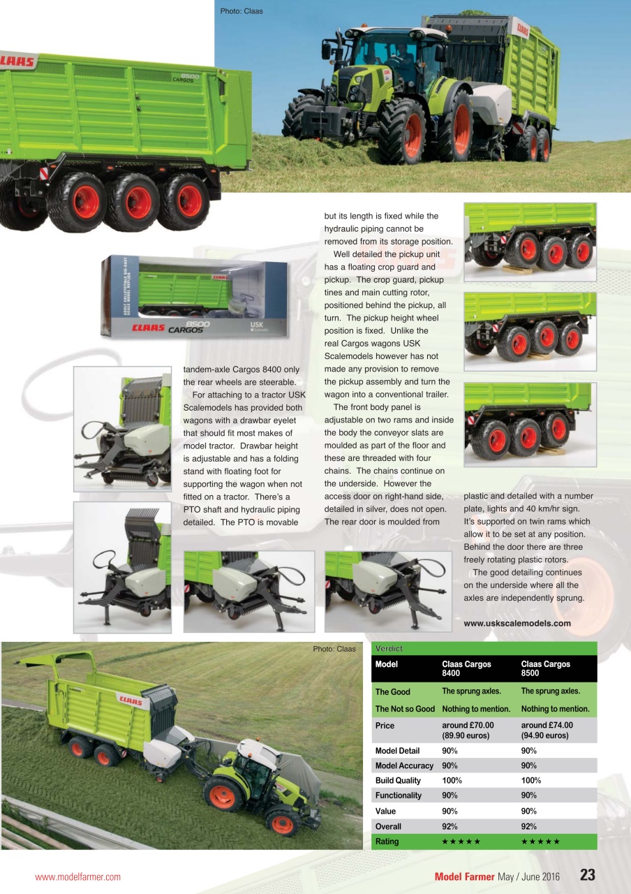 Model Farmer Magazine Preview Pages