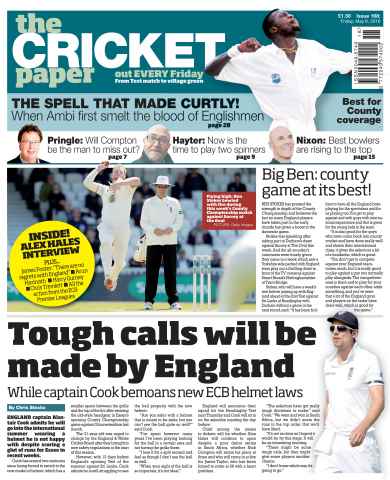 The Cricket Paper issue 6th May 2016
