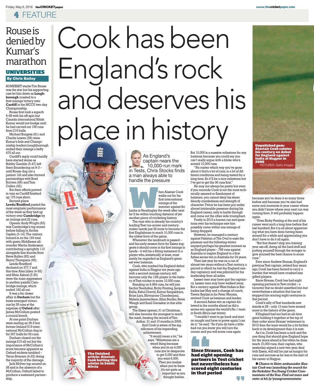 The Cricket Paper Preview Pages