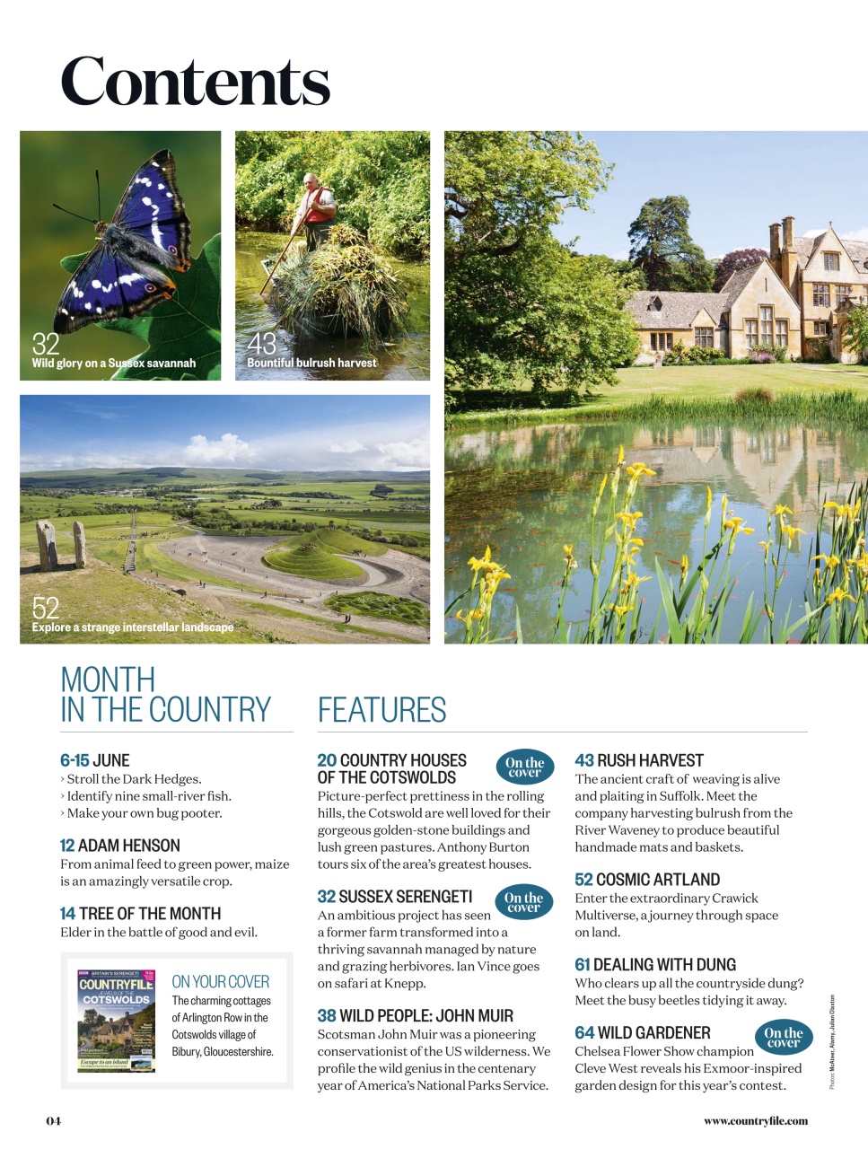 BBC Countryfile Magazine Preview Pages