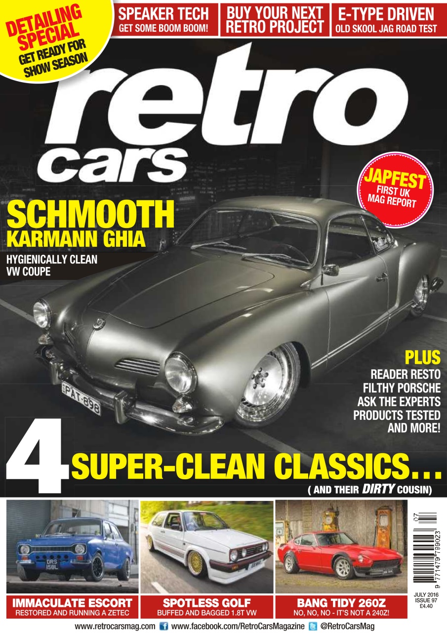 Retro Cars Preview Pages
