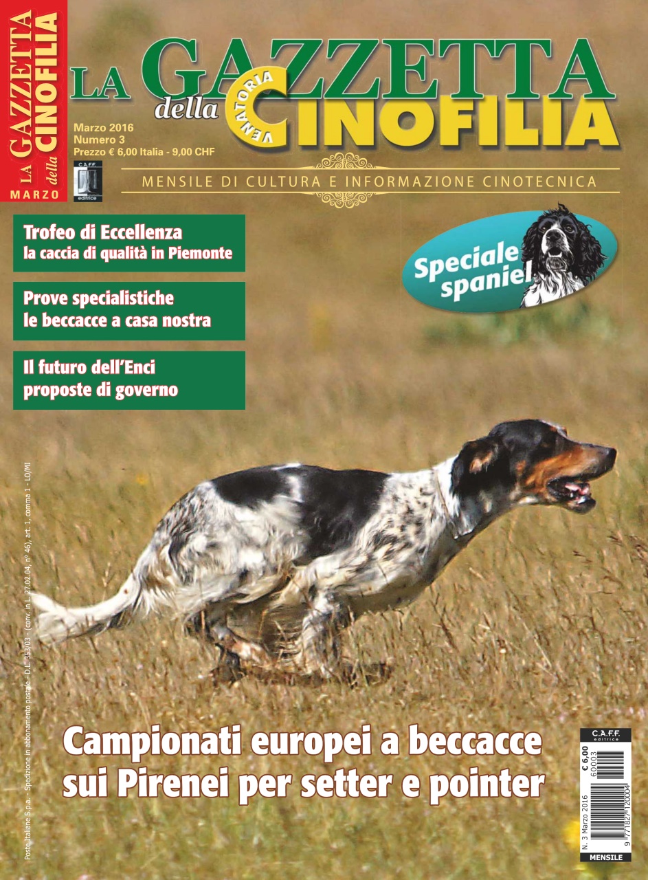 La Gazzetta Della Cinofilia Venatoria Preview Pages