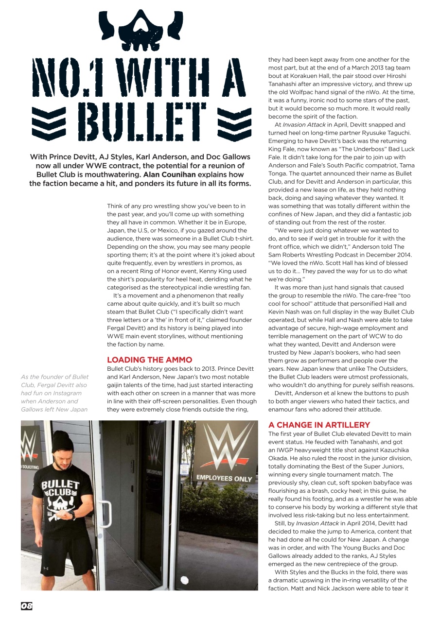 Wrestletalk Magazine Preview Pages