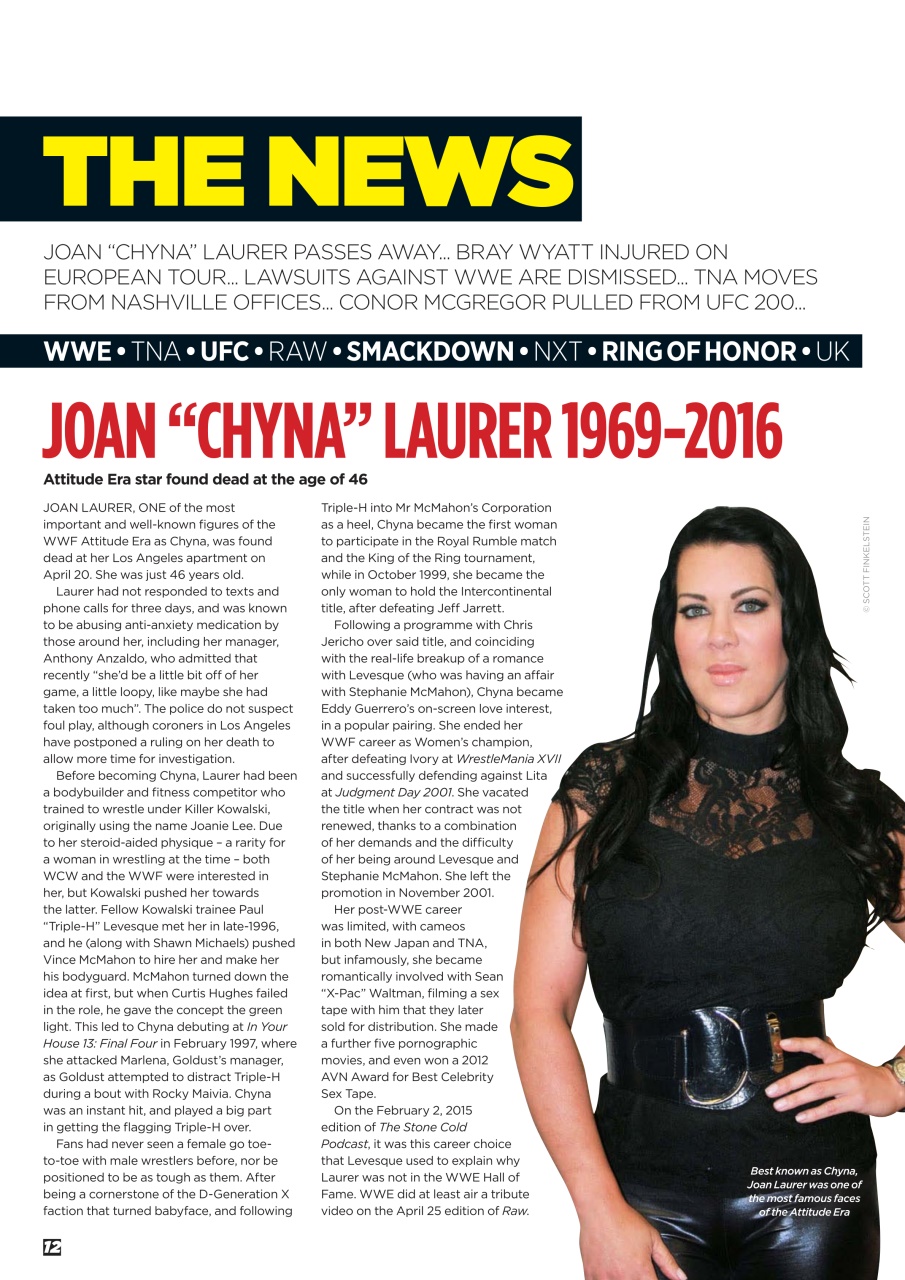 Wrestletalk Magazine Preview Pages