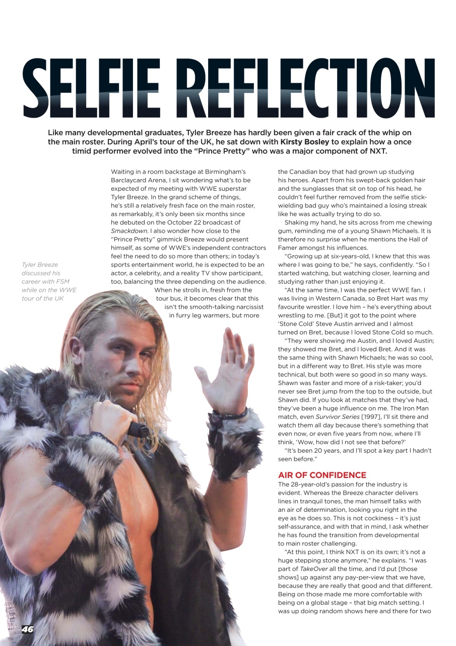 Wrestletalk Magazine Preview Pages