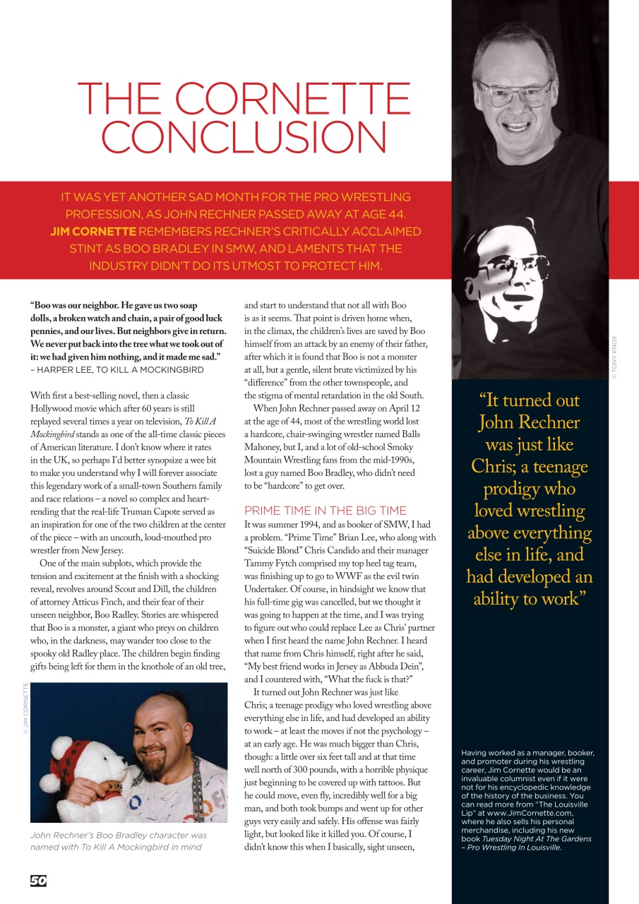 Wrestletalk Magazine Preview Pages