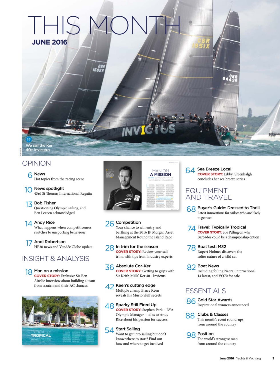 Yachts & Yachting Preview Pages