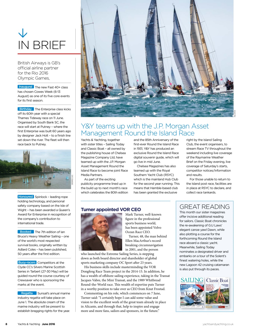 Yachts & Yachting Preview Pages