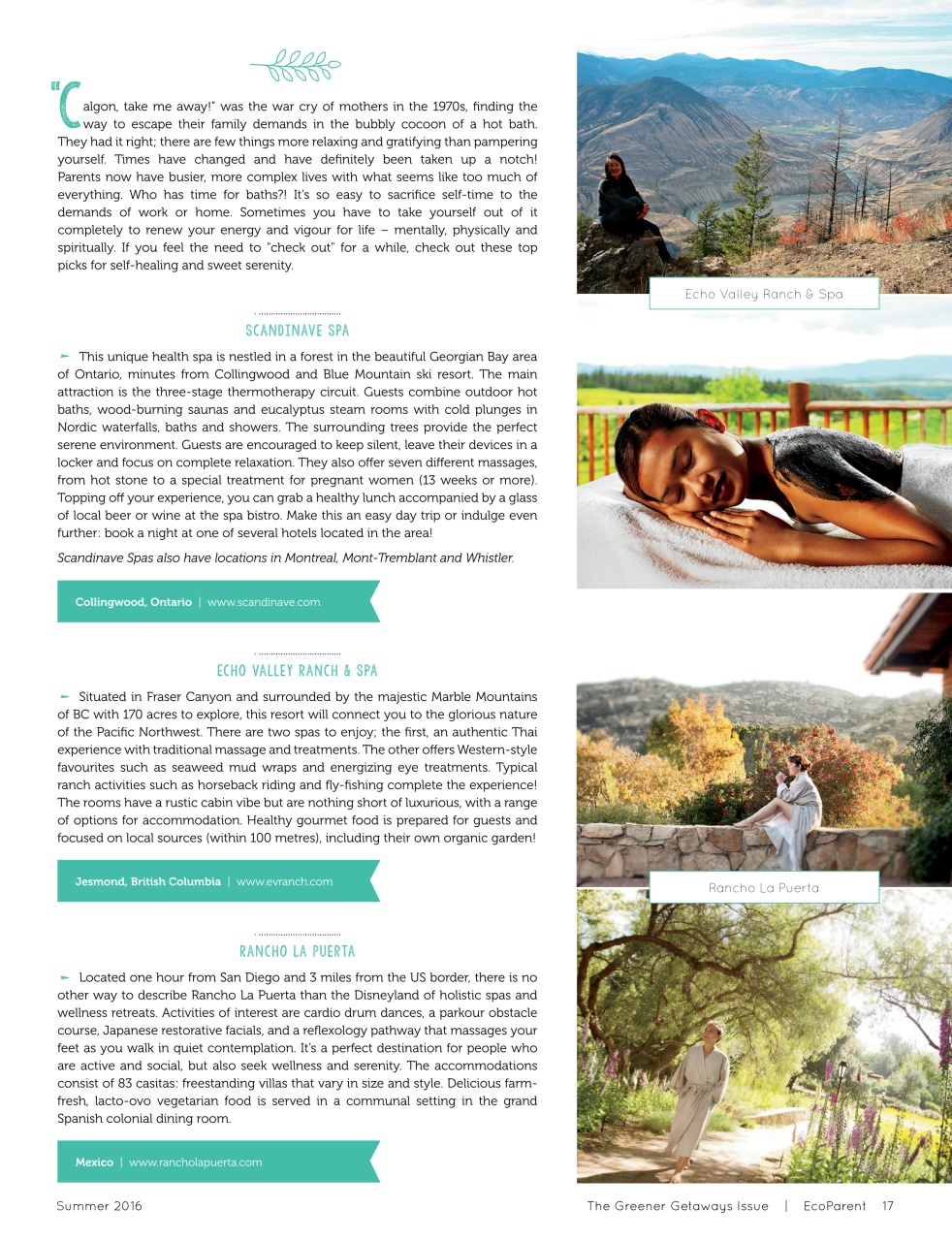 Ecoparent Magazine Preview Pages