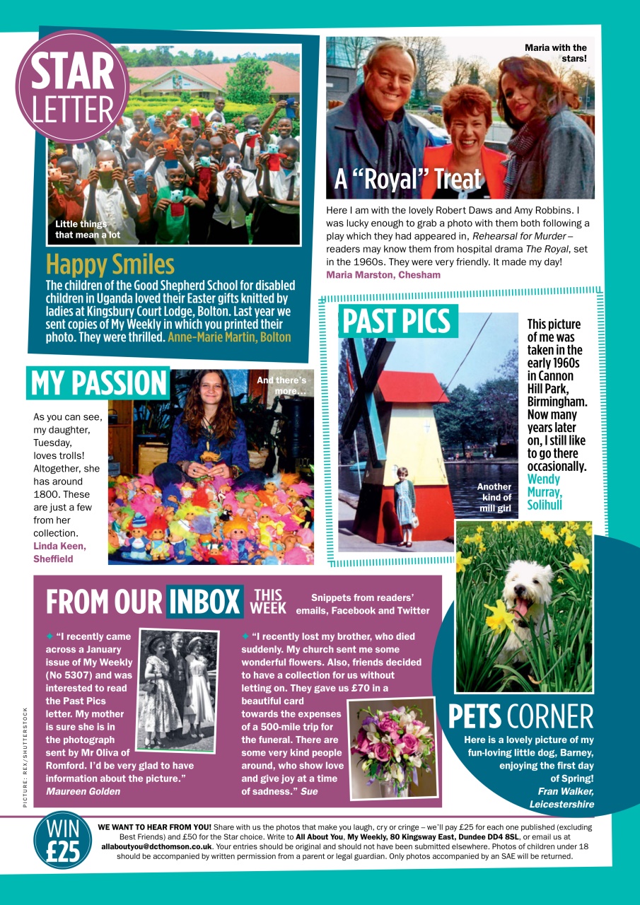 My Weekly Preview Pages