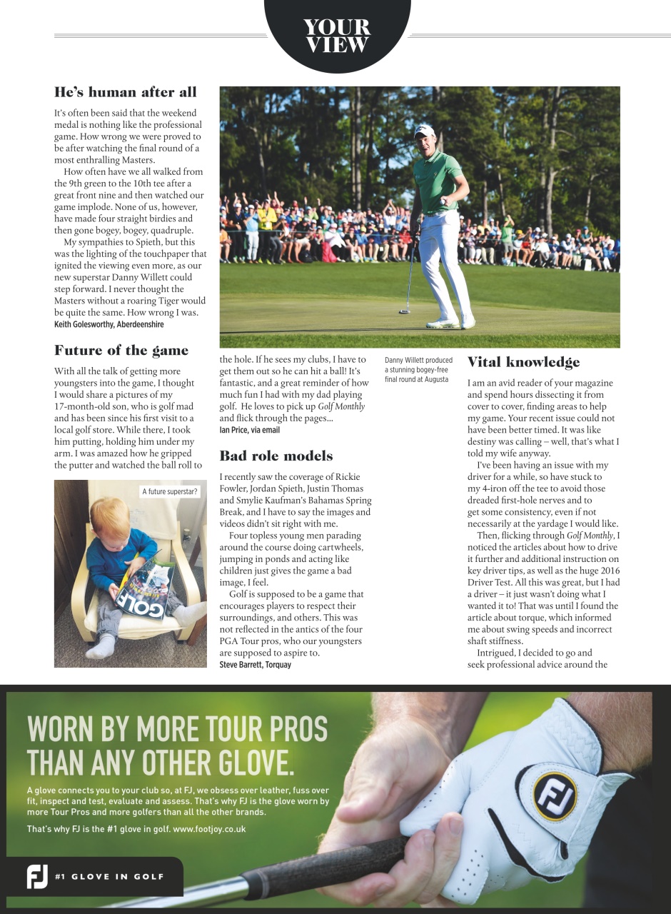 Golf Monthly Preview Pages