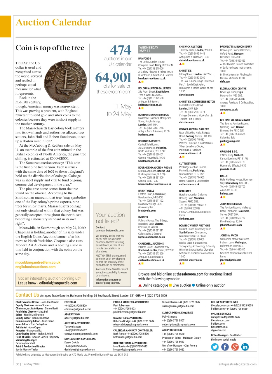 Antiques Trade Gazette Preview Pages