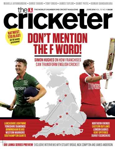 The Cricketer Magazine issue June 2016