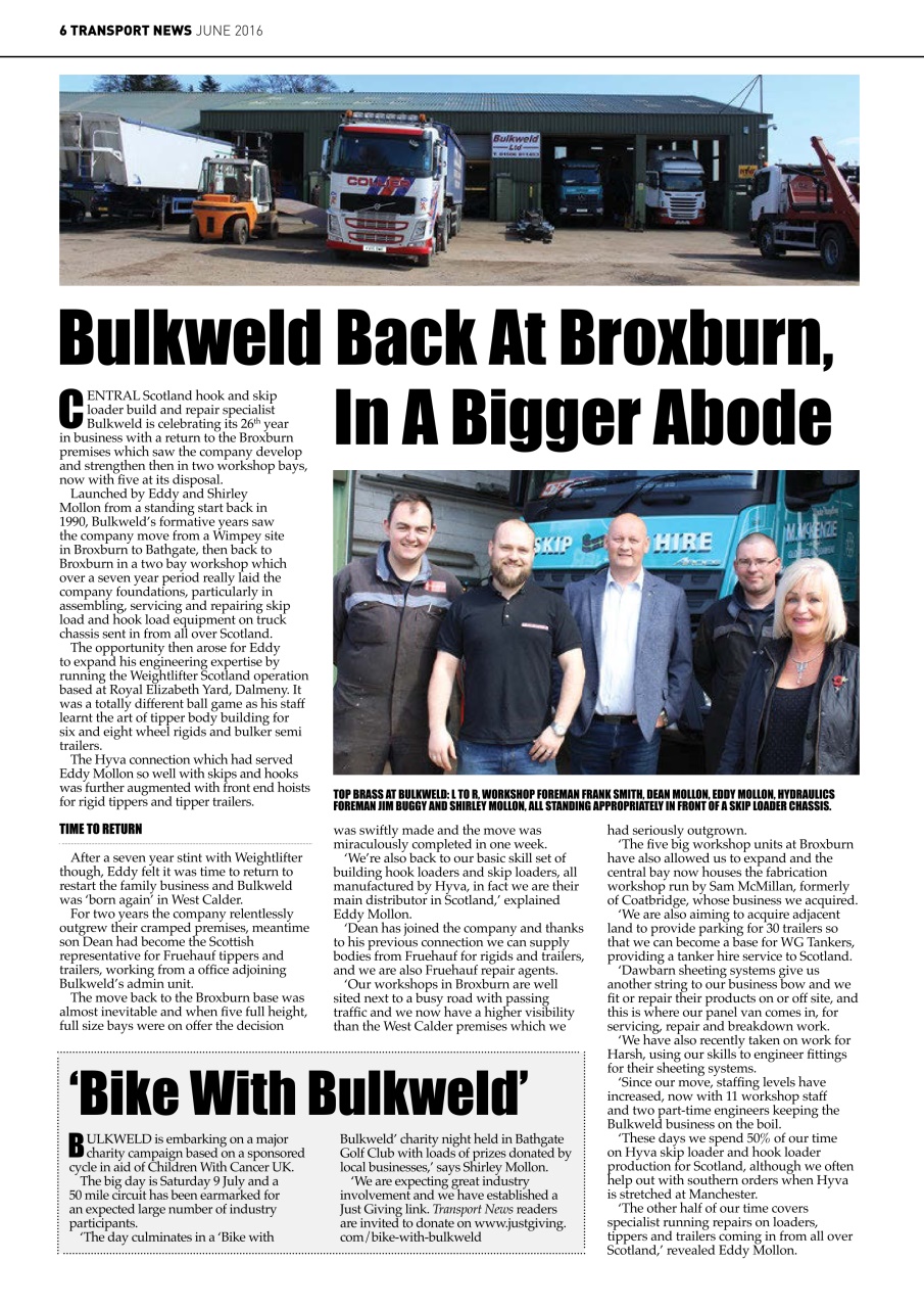 Transport News Preview Pages