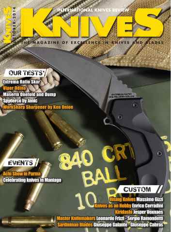 KNIVES INTERNATIONAL issue Ottobre 2014 -  KNIVES INTERNATIONAL