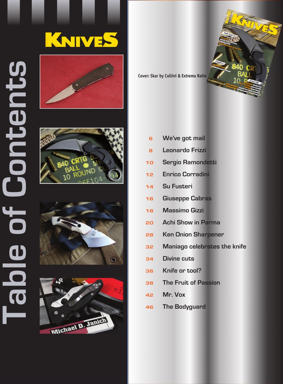 KNIVES INTERNATIONAL Preview Pages